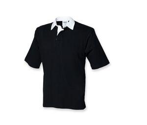 Front row FR03M - Kortærmet Rugby Polo Shirt