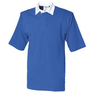 Front row FR03M - Kortærmet Rugby Polo Shirt