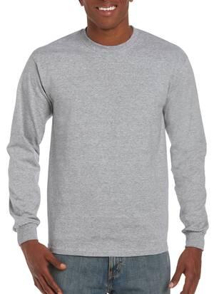 Gildan GD014 - Langærmet t-shirt til mænd