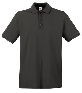 Fruit of the Loom SS255 - Premium polo til mænd Light Graphite