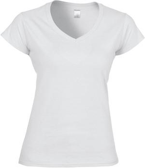 Gildan GI64V00L - T-shirt til kvinder med V-hals