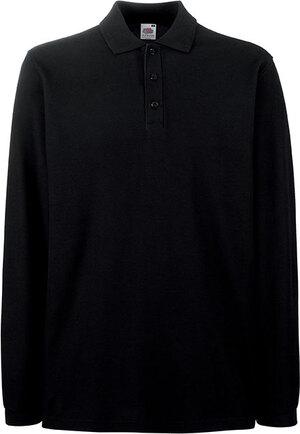 Fruit of the Loom SC63310 - Langærmet Pique poloshirt