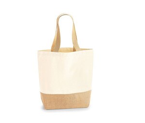 Westford mill WM450 - Bomuld / jute -shopper taske