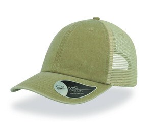 Atlantis AT158 - Case 6 Panel Cap Khaki/ Stone