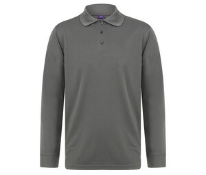 Henbury HY478 - Langærmet poloshirt