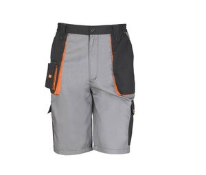 Result RS319 - Lite arbejdshorts Grey/Black/Orange