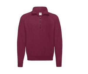 Fruit of the Loom SC376 - Herre sweatshirt i bomuld med lynlås