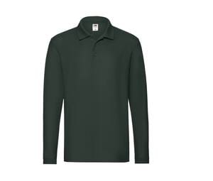 Fruit of the Loom SC384 - Premium poloshirt til mænd med lange ærmer