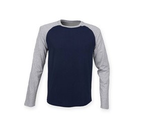 SF Men SF271 - Langærmet baseball T-shirt