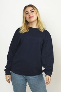 Radsow Apparel - Paris sweatshirt med rund hals til kvinder Navy