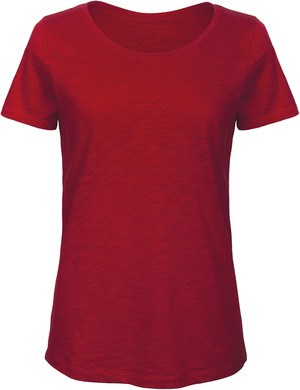 B&C CGTW047 - Organic Slub Inspire T-shirt til kvinder