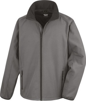 Result R231M - Herre "Printbar" Softshell jakke