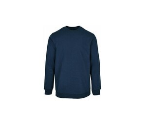 Build Your Brand BYB003 - Sweatshirt med rund hals Navy