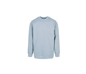 Build Your Brand BYB003 - Sweatshirt med rund hals Heather Grey