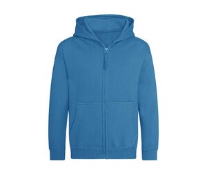 AWDIS JH050J - Sweat zippé Sapphire Blue