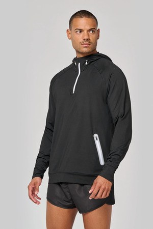Proact PA360 - 1/4 lynlås sport sweatshirt med hætte