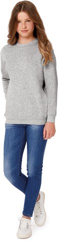 B&C CGWK680 - Børne sweatshirt med rund hals